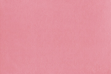 Clean red retro paper background. Vintage cardboard texture. Grunge paper for drawing. Simple blank fabric pattern.
