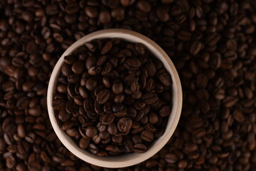 coffee beans background