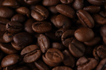 Obraz na płótnie Canvas coffee beans background