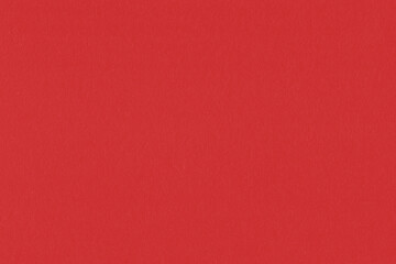 Clean red retro paper background. Vintage cardboard texture. Grunge paper for drawing. Simple blank fabric pattern.