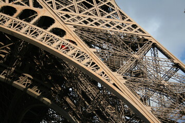 Eiffel tower, daylight, structure, steel, engineering, complex structure
