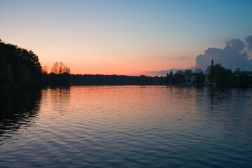 Lake Müggelsee in Berlin