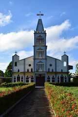 Naklejka premium Igreja de Santa Ana, na Ilha de Santana/Santana/Amapá/Amazônia/Brasil