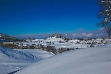 Winterimpressionen vom H&ouml;rnle in Pfronten