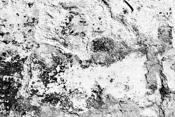 Texture of a concrete wall with cracks and scratches which can be used as a background