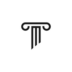 Pillar Logo Template