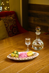 herring with potatoes and onions-a classic combination