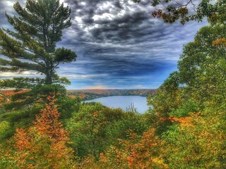Fall Season by the lake