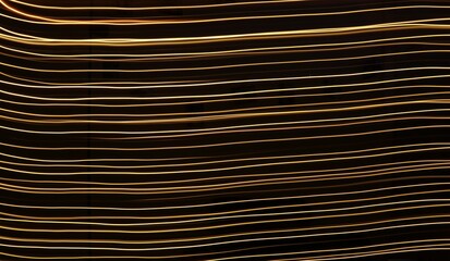 Abstract Yellow Thin Lines Background Graphic