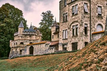 Obraz premium Schloss Lichtenstein