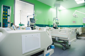 Interior of modern clinic