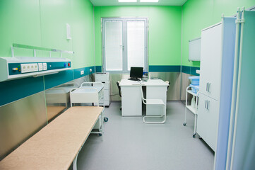Interior of modern clinic