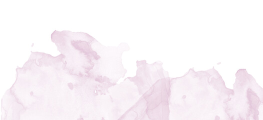 abstract watercolor paint stroke background in pink