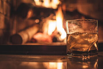 Whiskey by the fire