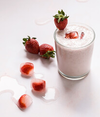 Frapê de Morango Bebida