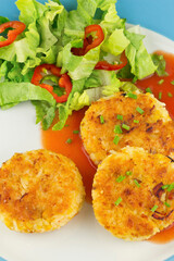rice patties with lupine grist image 04