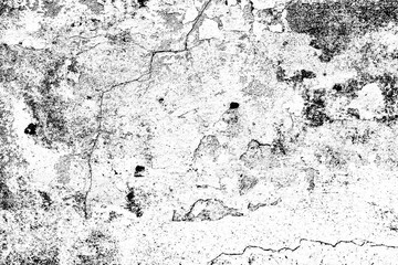 Texture of a concrete wall with cracks and scratches which can be used as a background