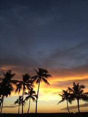 Obraz premium Sunset on Beach 