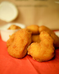 fried chicken nuggets