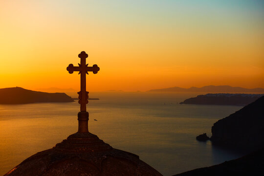 Santorini landscape