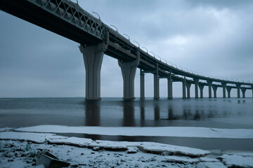 bridge over the river