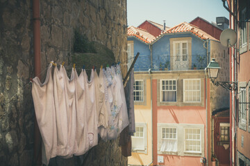 colorful buildings in Lisbon