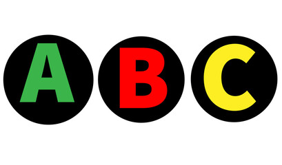 ABC button