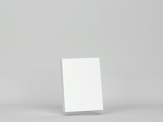 Naklejka premium Box for playing cards mockup