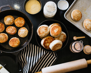 Delicious Homemade Sourdough English Muffins