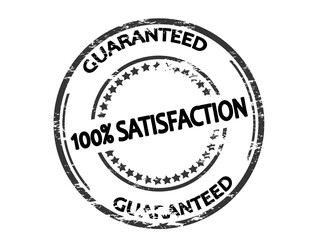 One hundred percent satisfaction