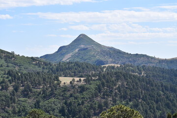 Fototapeta na wymiar Nogal Peak White Mountains New Mexico 2020