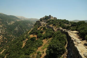 Nimrod fortress mountains