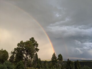 Rainbow White Mountains New Mexico 2020