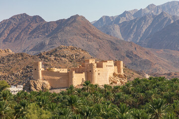 Nakhal Fort, in the mountains of Oman.