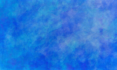 Fototapeta na wymiar Blue watercolor background texture. Color splash design in painted illustration. 