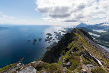 Fløya in Lofoten, Svolvær