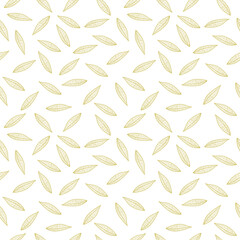 A seamless pattern with floral elements for apparel, stationery, textiles, fabric, wrapping paper. Vector flat  illustration, EPS 10.  