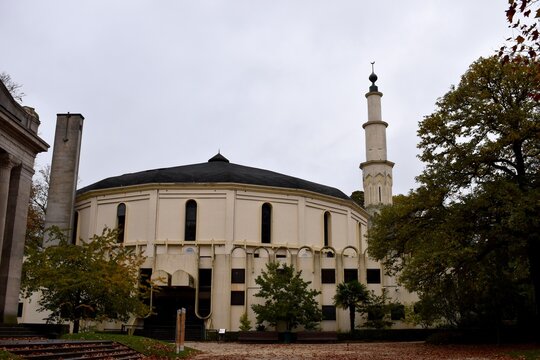 Grand mosque in Brussels centre