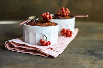 Chocolate fondant cake