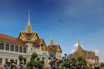Naklejka premium Grand Palace of King in Bangkok Thailand