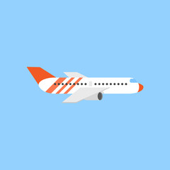 Plane icon. Vector illustration.