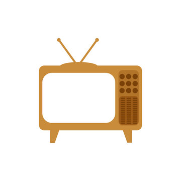 Television icon. Vector illustration.