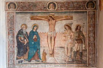 City of Calvi on Corse and the citadel of the city