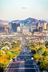 Foto op Plexiglas De horizon van Phoenix, Arizona © John