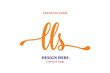 LLS lettering logo is simple, easy to understand and authoritative