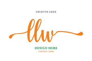 LLW lettering logo is simple, easy to understand and authoritative