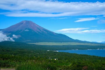 夏の富士山