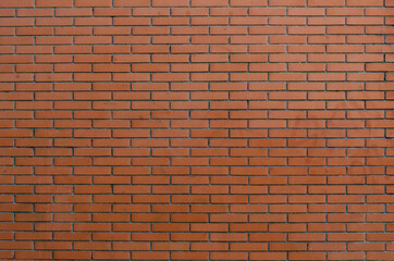 Orange bricks pattern. Material texture of bricks for modeling 3D. Brick wall background.