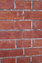 Obraz premium red brick wall for traditional Asia building texture