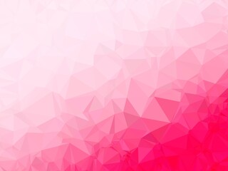 Fototapeta premium pink color of polygon background